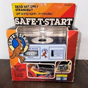 1981 Vintage HIEB ENTERPRISE SAFE-T-START EMERGENCY‎ CAR STARTER